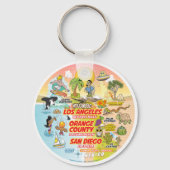 SoCal Sunset Sleutelhanger (Voorkant)