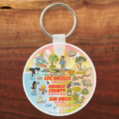 SoCal Sunset Sleutelhanger (Voorkant)