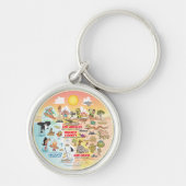 SoCal Sunset Sleutelhanger (Voorkant)