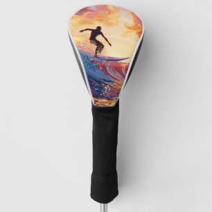 SoCal Sunset Surf - Premium Golf Club Hoesje Golfheadcover