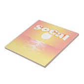 SoCal Sunset Tegeltje (Zijkant)