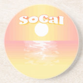 SoCal Sunset Zandsteen Onderzetter (Voorkant)