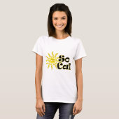 SoCal Sunshine Dames Petite T-shirt (Voorkant volledig)