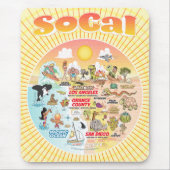 SoCal Sunshine Muismat (Voorkant)