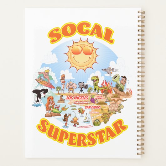 SoCal Superstar Planner (Achterkant)