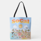 SoCal-tas Tote Bag (Voorkant)