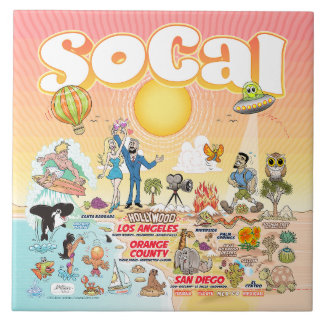 SoCal Tegeltje