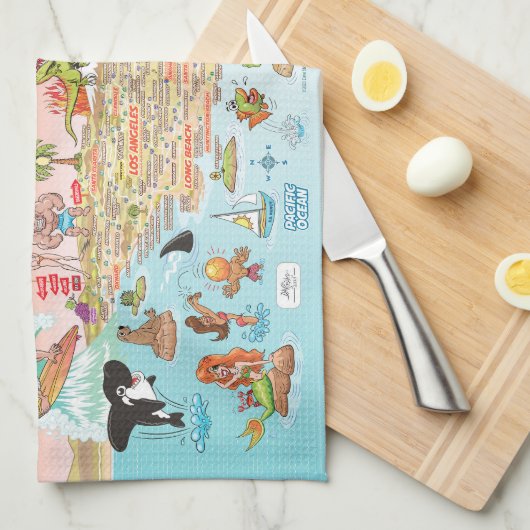 SoCal Theedoek (Quarter Fold)