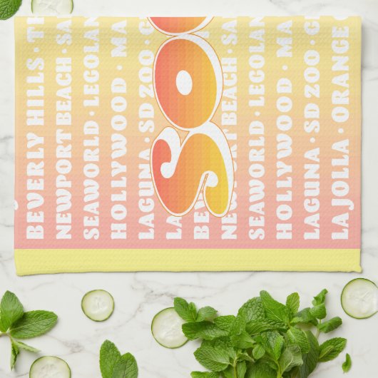 SoCal Theedoek (Gevouwen)