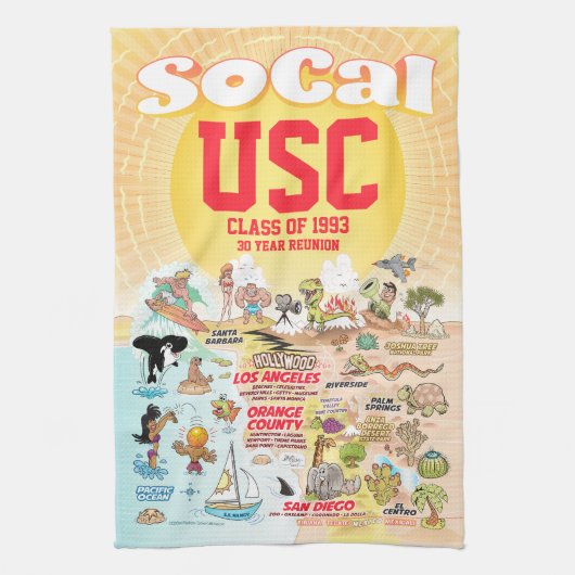  SoCal Theedoek (Verticaal)