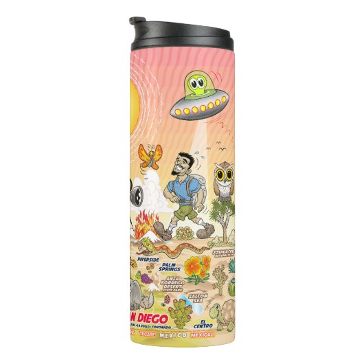 SoCal Thermosbeker (Geroteerd rechts)