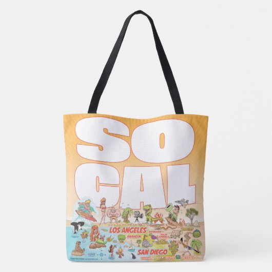 SoCal Tote Bag (Achterkant)