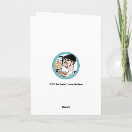 SoCal-Wenskaart Kaart (Achterkant)