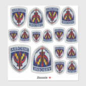SOCCENT Special OPS Central Command Contour Sticker (Vel)