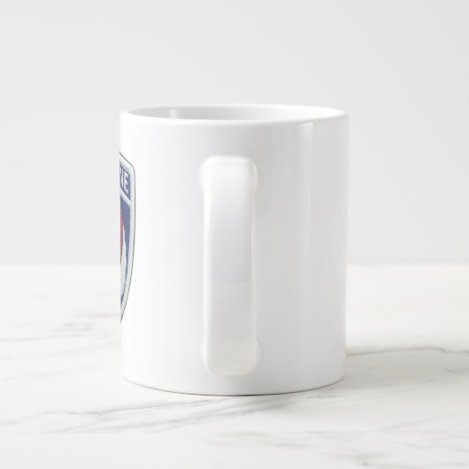 SOCCENT USCENTCO Speciaal op centrale vetert patch Grote Koffiekop (Achterkant)