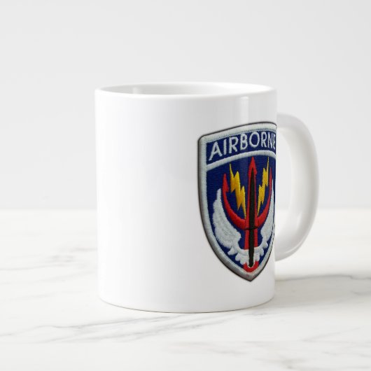 SOCCENT USCENTCO Speciaal op centrale vetert patch Grote Koffiekop (Voorkant rechts)