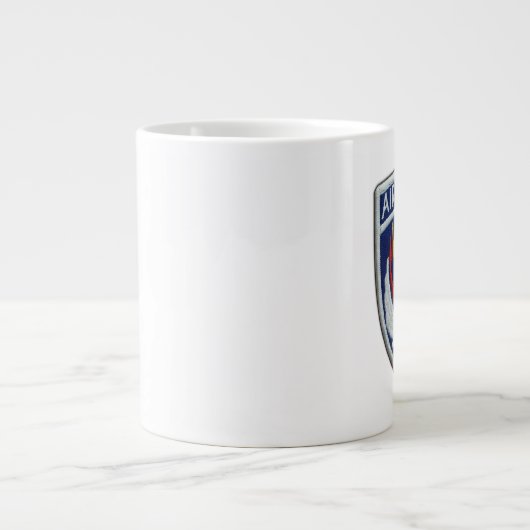 SOCCENT USCENTCO Speciaal op centrale vetert patch Grote Koffiekop (Voorkant)