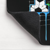 Soccer 11 Year Old Ice Cream Drip Youth 11th Birth Muismat (Hoek)