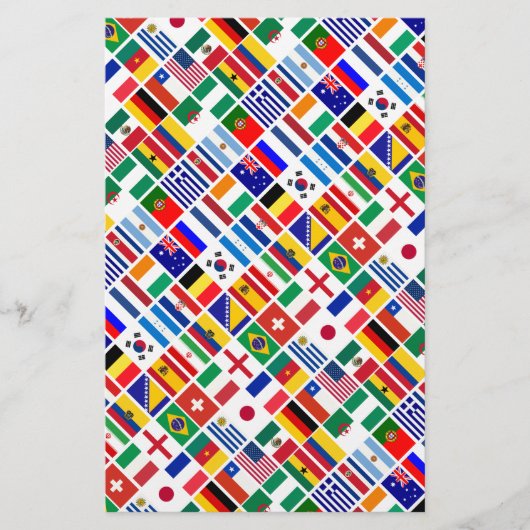 SOCCER 2014-embleempatroon Flyer (Voorkant)