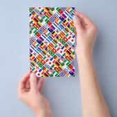 SOCCER 2014-embleempatroon Flyer (Hand)