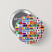 SOCCER 2014-patroon Ronde Button 5,7 Cm (Voorkant /achterkant)
