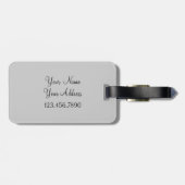 SOCCER 2014 Personalized Monogram Initiaal Bagagelabel (Achterkant horizontaal)