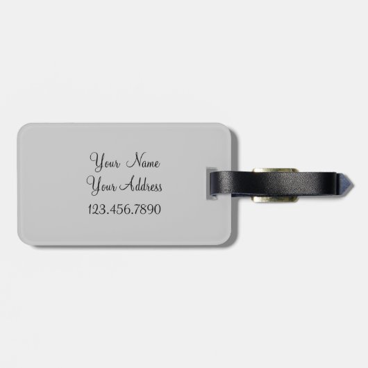 SOCCER 2014 Personalized Monogram Initiaal Bagagelabel (Achterkant horizontaal)