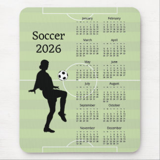 Soccer 2026 Calendar  Muismat