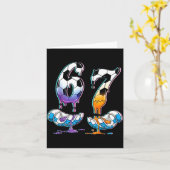 Soccer 67 Hands 6 7 Meme 6-7 Boys Teens Kids Dripn Kaart (Gele Bloem)