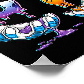 Soccer 67 Hands 6 7 Meme 6-7 Boys Teens Kids Dripn Poster (Hoek)