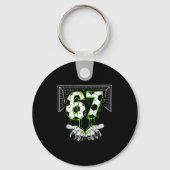 Soccer 67 Six Seven Funny Gen Alpha Meme Drip  Sleutelhanger (Voorkant)