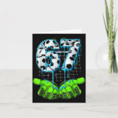 Soccer 67 Six Seven Funny Gen Alpha Meme  Kaart (Voorkant)