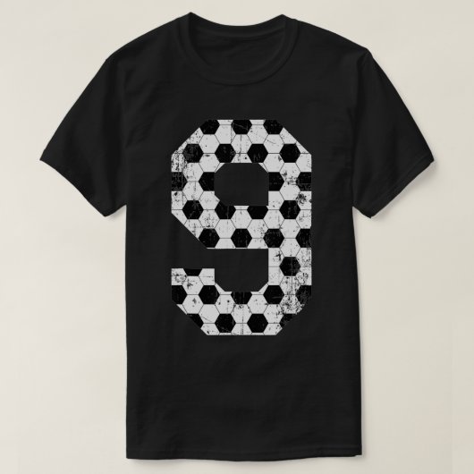 Soccer 9 Jersey T-shirt (Design voorkant)