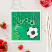 Soccer Africa Bold Green Football Servet