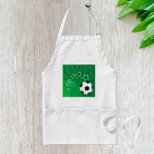 Soccer Africa Bold Green Football Standaard Schort