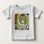 SOCCER - Afrikaanse American Boy TShirts en Gifts (Voorkant)