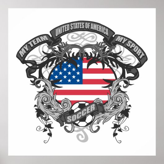 Soccer America Poster (Voorkant)
