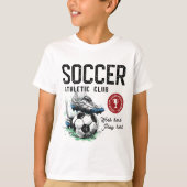 Soccer Athletic Club Graphic Design T-shirt (Voorkant)
