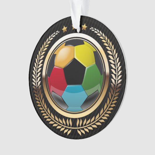 Soccer Award, Gift, Ornament (voorkant)