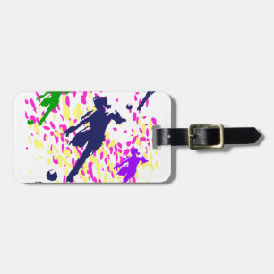 SOCCER BAGAGELABEL