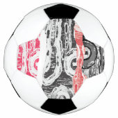 Soccer Ball – Abstract Land Voetbal (Voorkant)