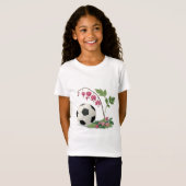 Soccer Ball and Bleeding Heart T-shirt (Voorkant volledig)