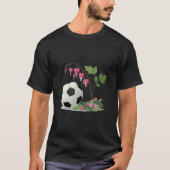 Soccer Ball and Bleeding Heart T-shirt (Voorkant)