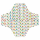 Soccer ball design showing small rainbow  voetbal (Enkel)