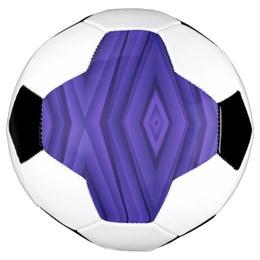 Soccer ball featuring a geometric pattern voetbal (Gedraaid)