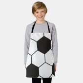 Soccer Ball Inspired Pattern Geometric Print  Schort (Gedragen)
