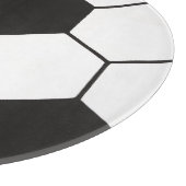Soccer Ball Inspired Pattern Geometric Print  Snijplank (Hoek)