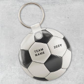 Soccer Ball Keychain | Personalized Team Name Year