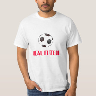 soccer_ball_large, REAL FUTBOL T-shirt