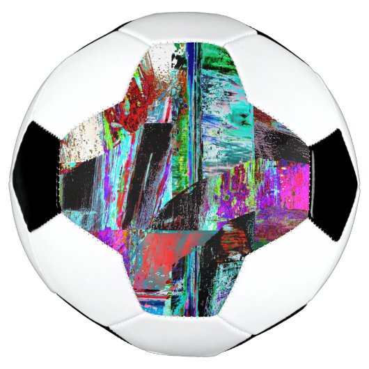 Soccer Ball – Neon Pulse Voetbal (Gedraaid)